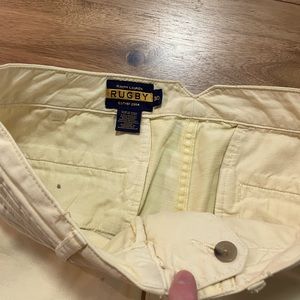 Rugby Ralph Lauren pastel yellow shorts